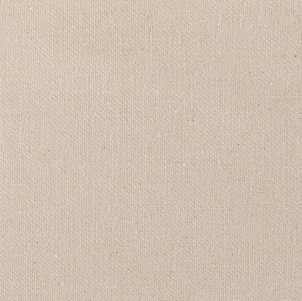 Natural Cotton Drill Canvas - 7.4 ounces, Embroidery Fabric, Sewing Fabric, Sold by the Yard