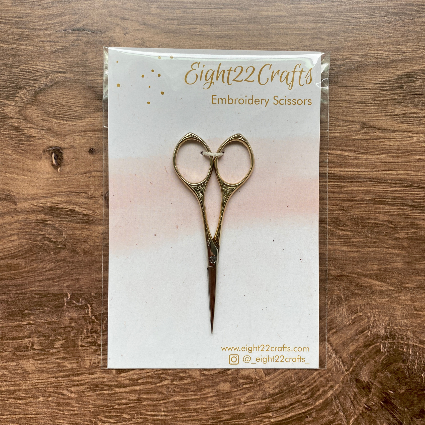 Gold Embroidery Scissors - 3.75"