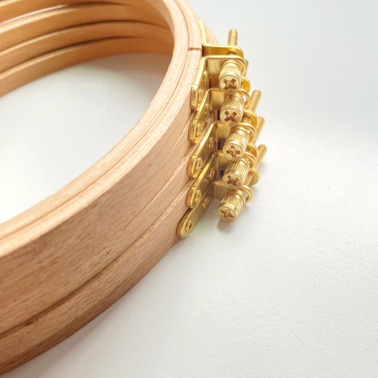 Oval Beechwood Embroidery Hoops
