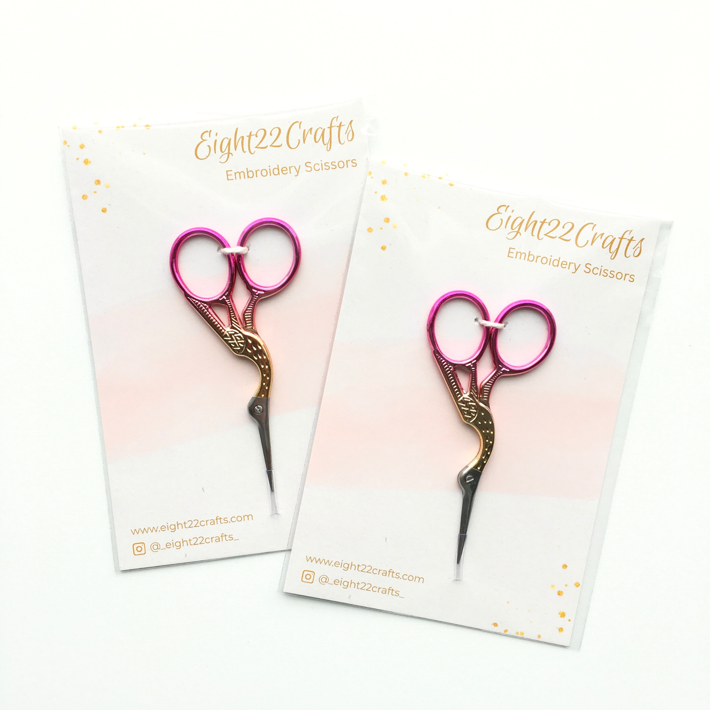 Sunset Stork Embroidery Scissors - 3.75"