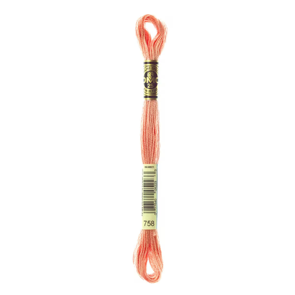 DMC Six-Strand Embroidery Floss - #758