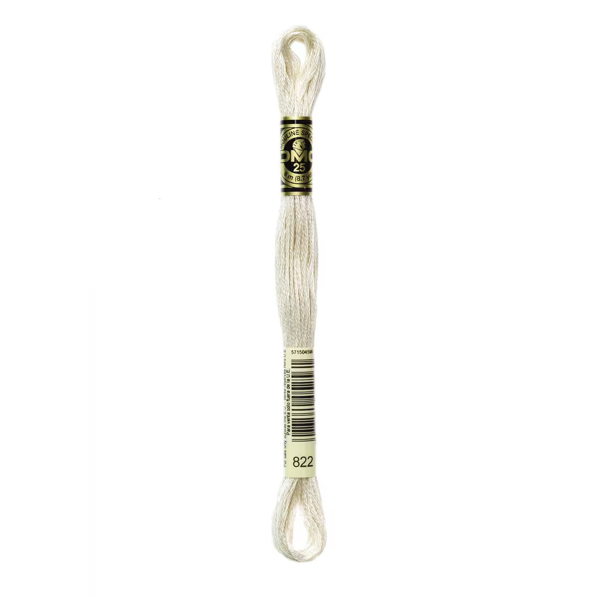 DMC Six-Strand Embroidery Floss - #822