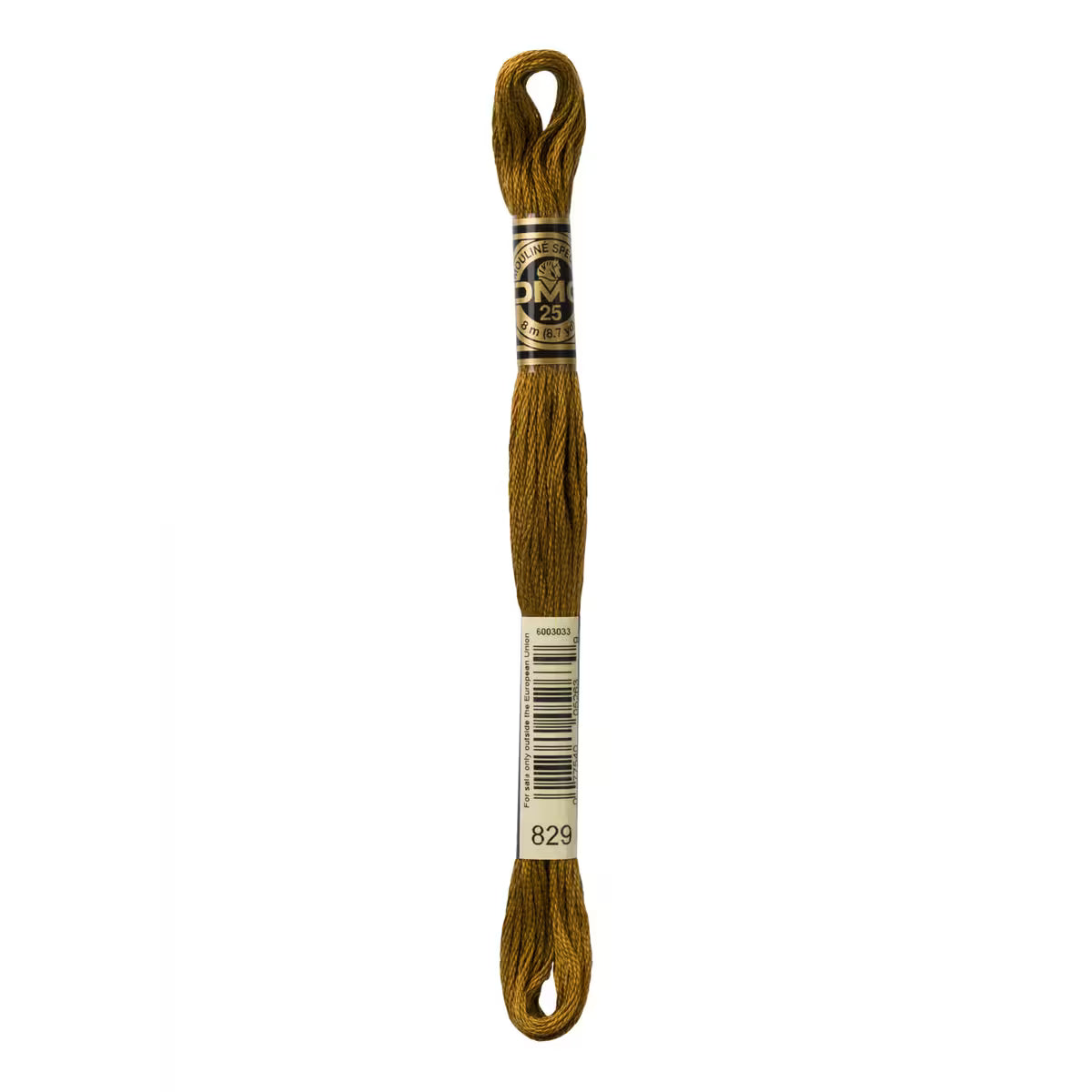 DMC Six-Strand Embroidery Floss - #829