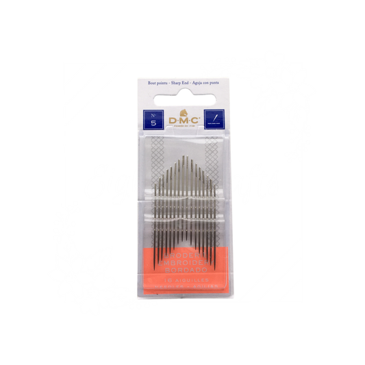 DMC Embroidery Needles, Size 5