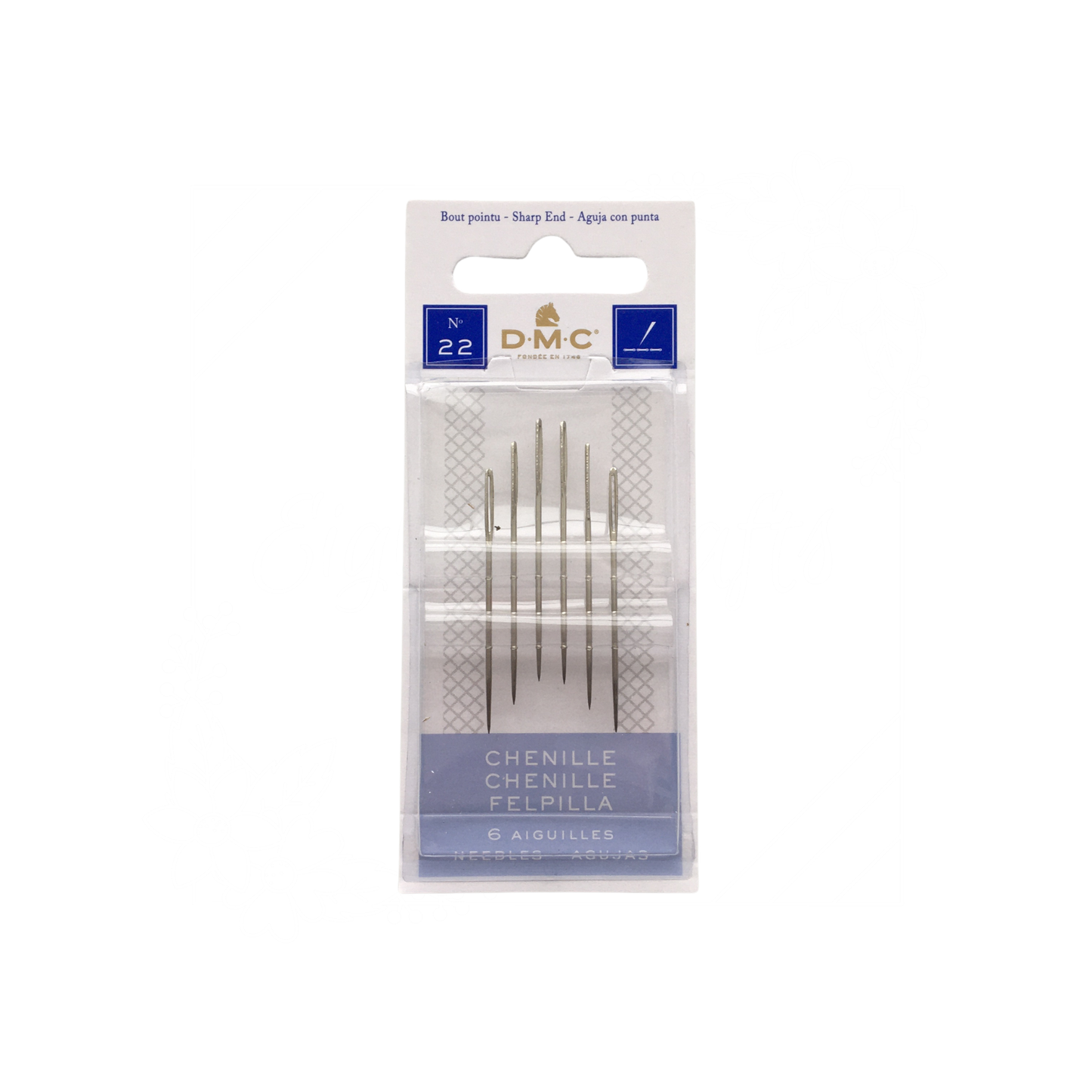DMC Chenille Needles, Size 22