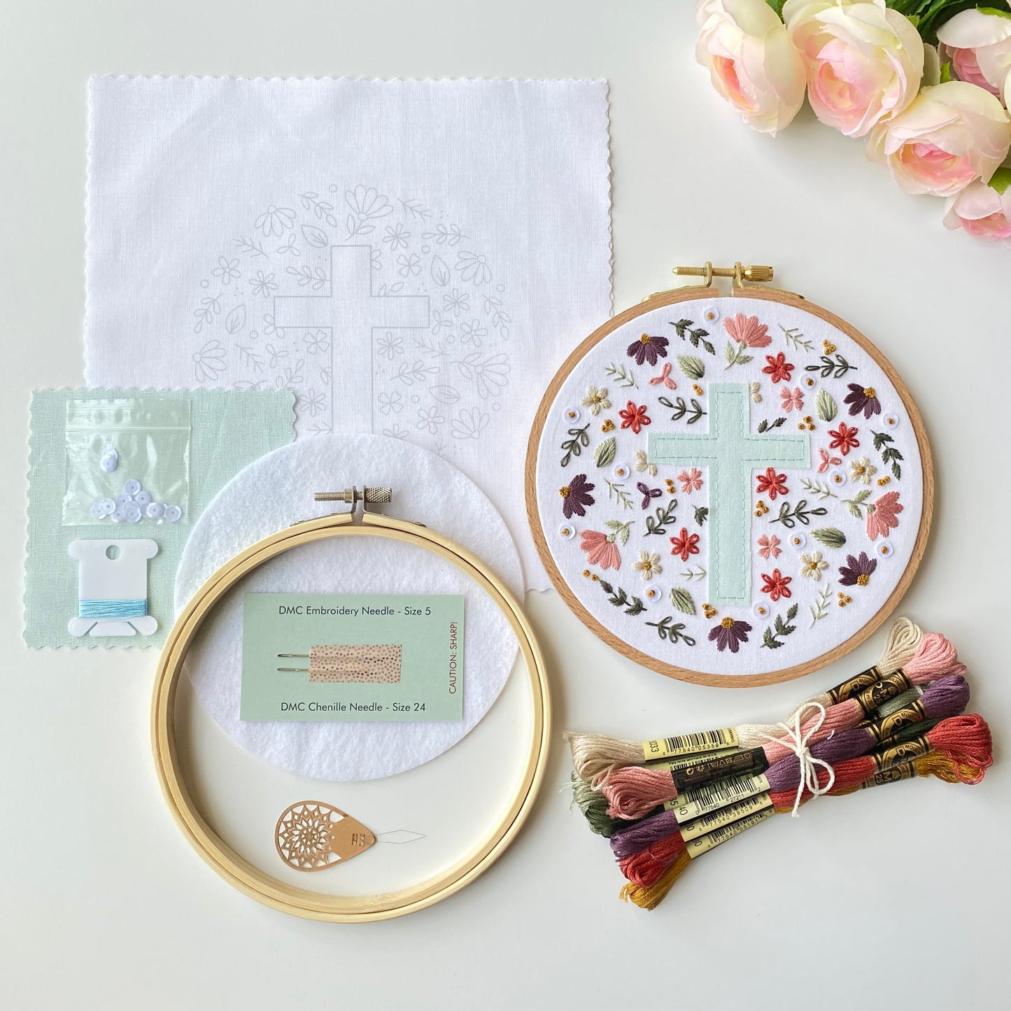 Easter and Spring Embroidery Kit