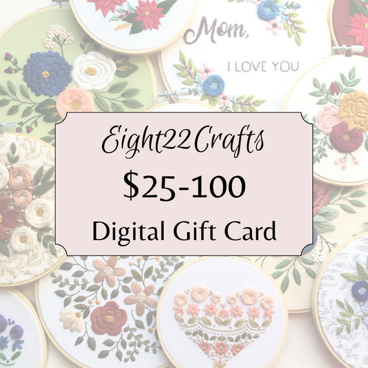 Eight22Crafts Gift Card E-Voucher