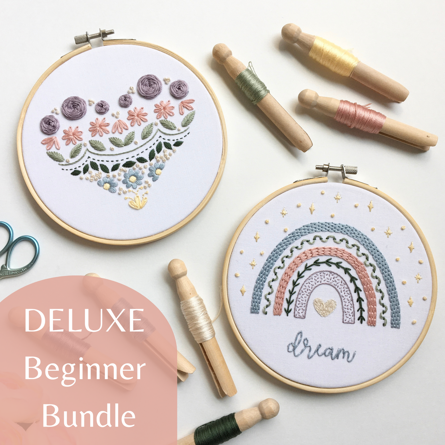 Enchanting Sampler Beginner Bundle Embroidery Kit