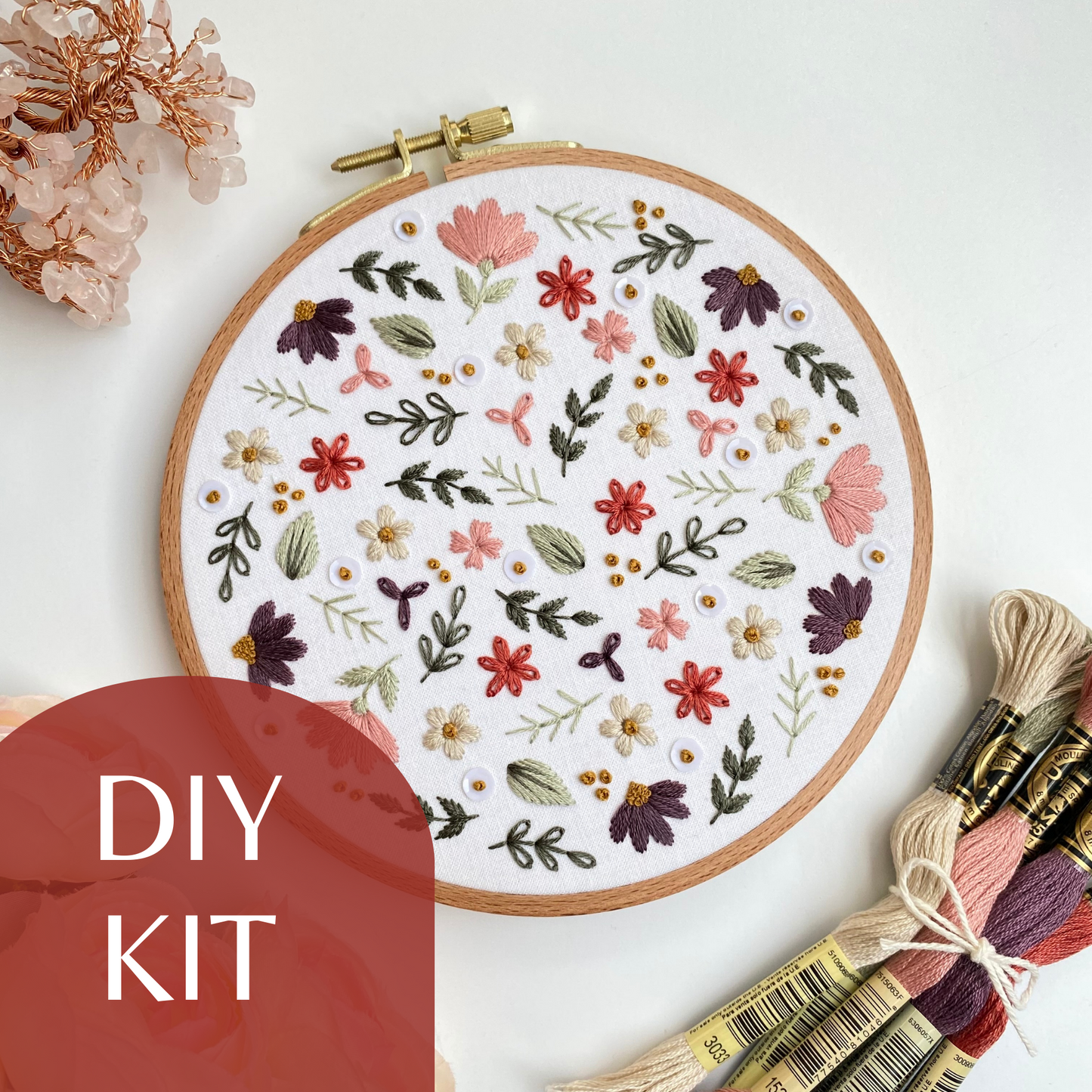 Easter and Spring Embroidery Kit