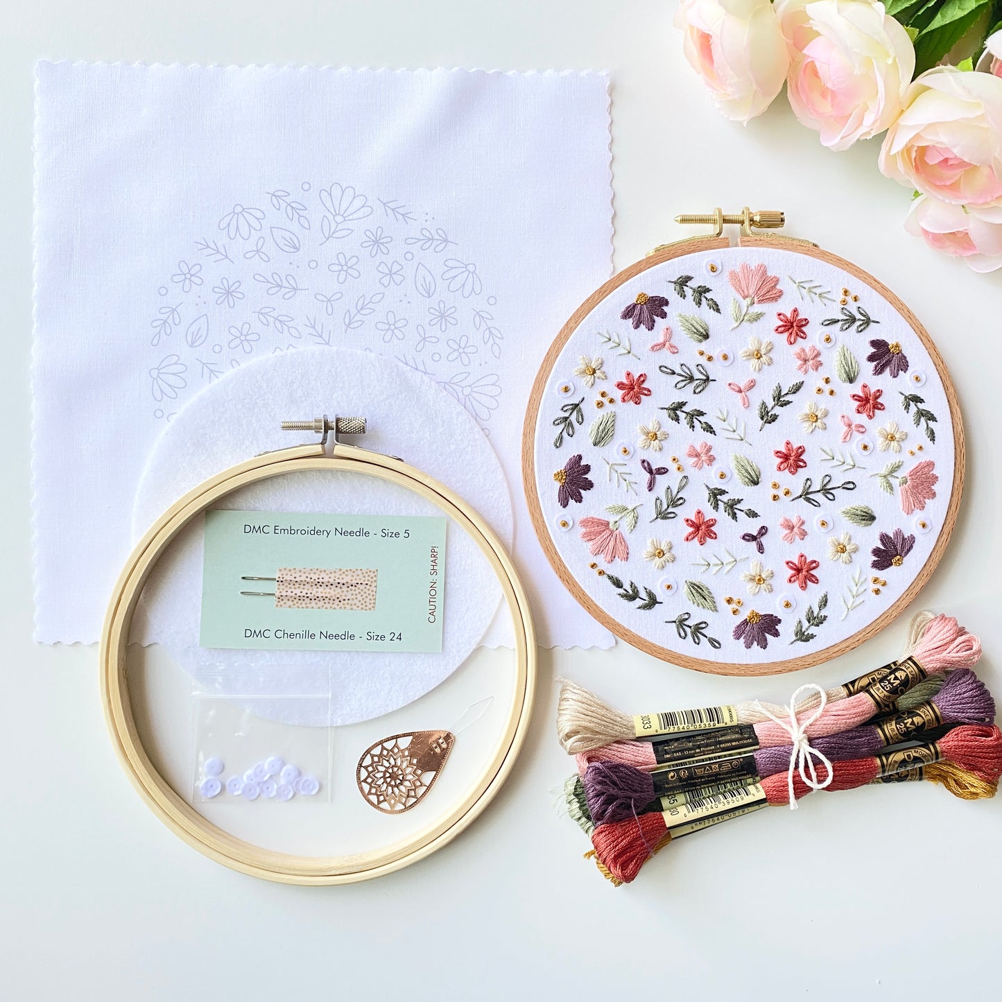 Easter and Spring Embroidery Kit