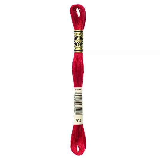DMC Six-Strand Embroidery Floss - #304