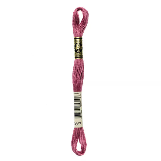 DMC Six-Strand Embroidery Floss - #3687
