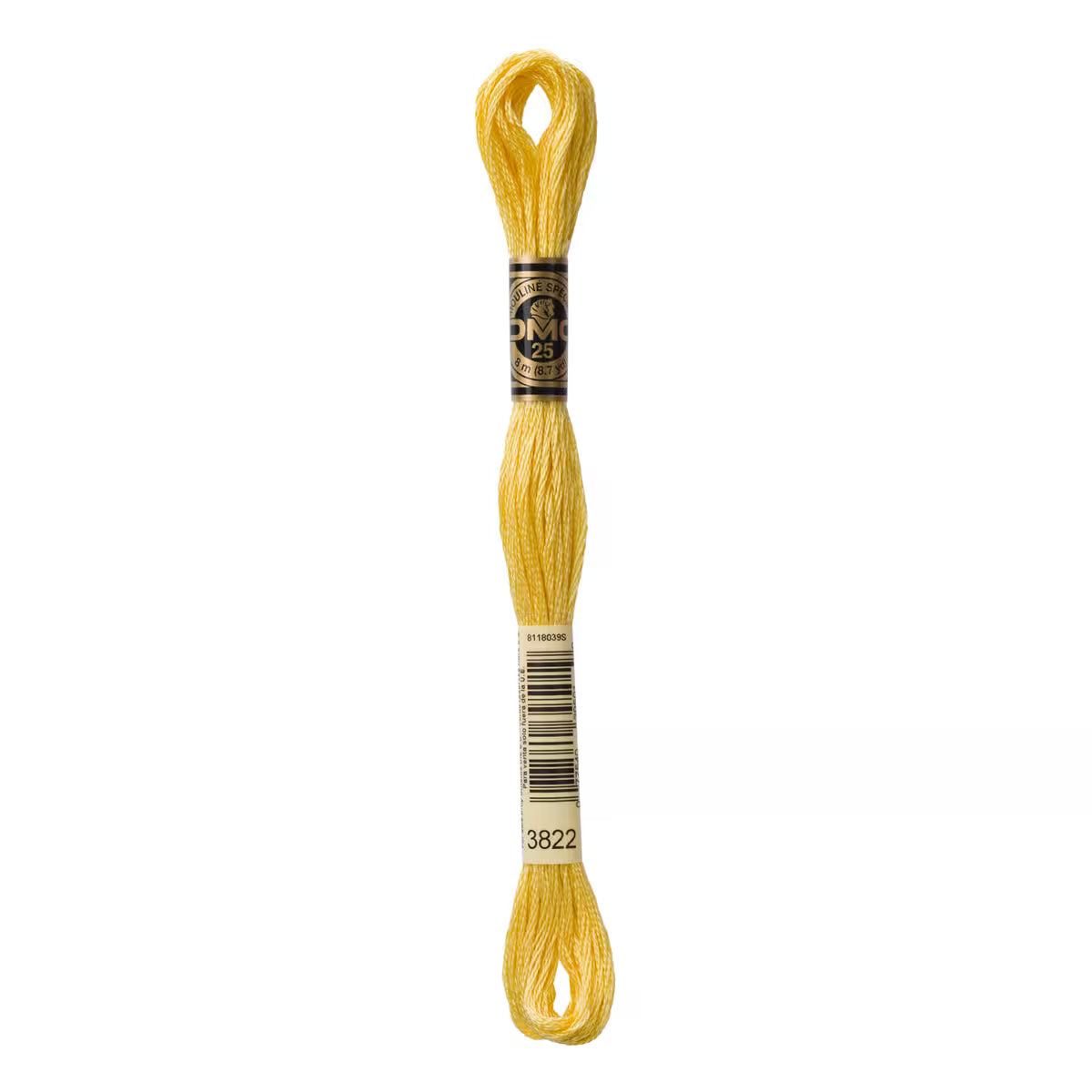 DMC Six-Strand Embroidery Floss - #3822