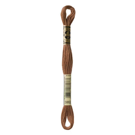 DMC Six-Strand Embroidery Floss - #3862