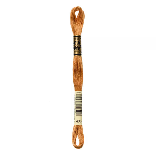 DMC Six-Strand Embroidery Floss - #436
