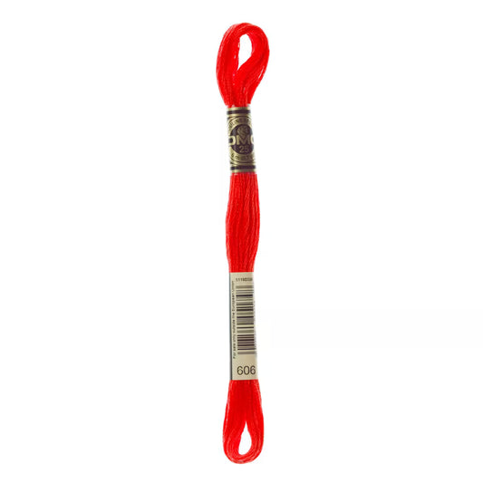 DMC Six-Strand Embroidery Floss - #606