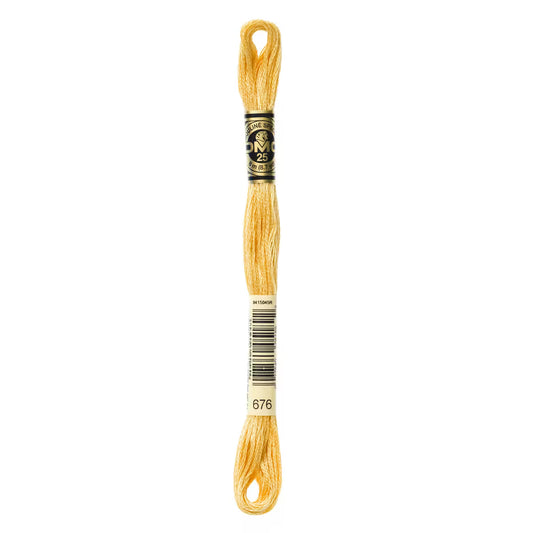 DMC Six-Strand Embroidery Floss - #676