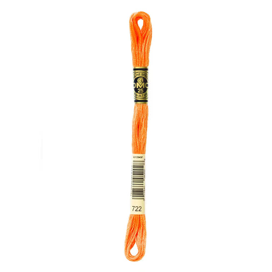 DMC Six-Strand Embroidery Floss - #722