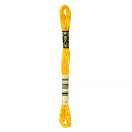 DMC Six-Strand Embroidery Floss - #725