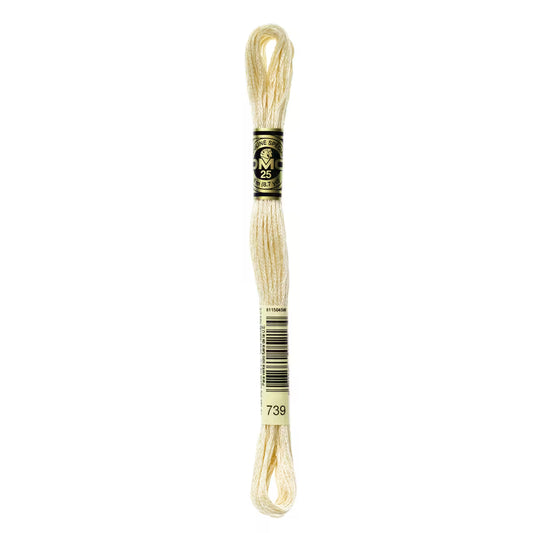 DMC Six-Strand Embroidery Floss - #739