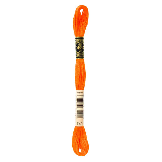 DMC Six-Strand Embroidery Floss - #740