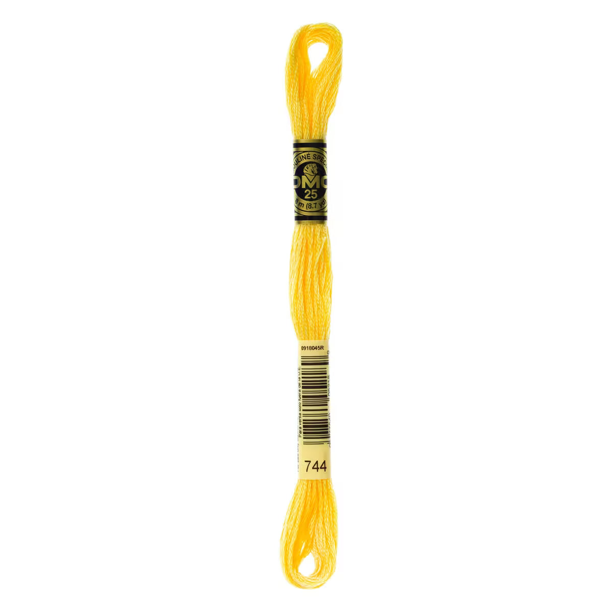 DMC Six-Strand Embroidery Floss - #744