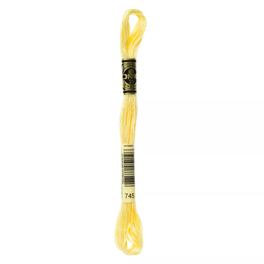 DMC Six-Strand Embroidery Floss - #745