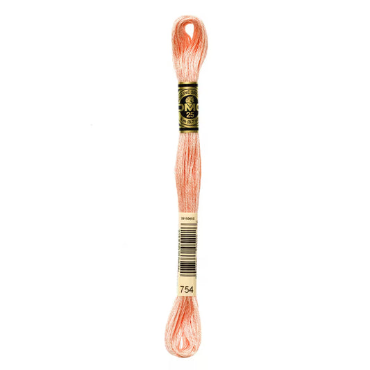 DMC Six-Strand Embroidery Floss - #754