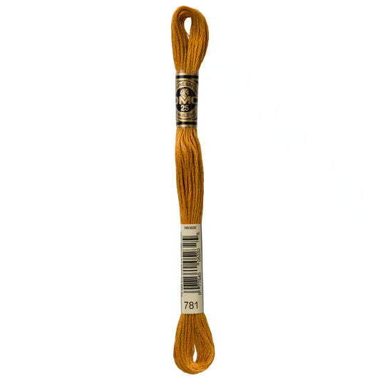 DMC Six-Strand Embroidery Floss - #781