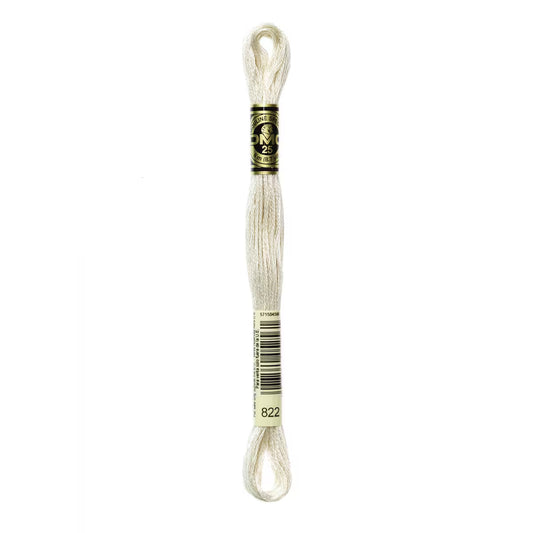 DMC Six-Strand Embroidery Floss - #822