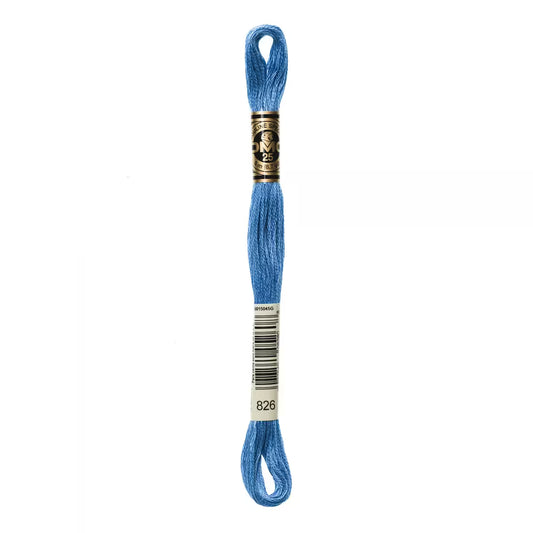DMC Six-Strand Embroidery Floss - #826