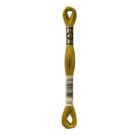 DMC Six-Strand Embroidery Floss - #832