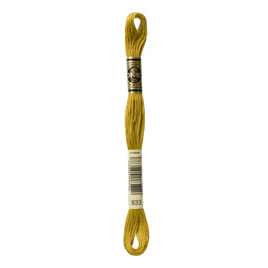 DMC Six-Strand Embroidery Floss - #833