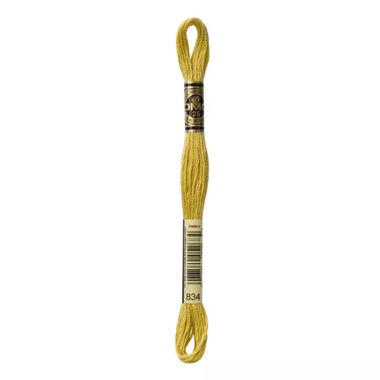 DMC Six-Strand Embroidery Floss - #834