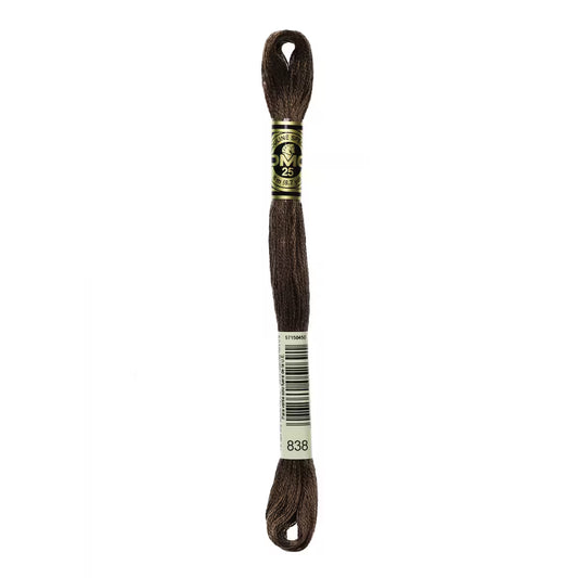 DMC Six-Strand Embroidery Floss - #838